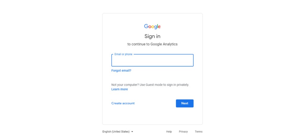Sharing access To Google Analytics