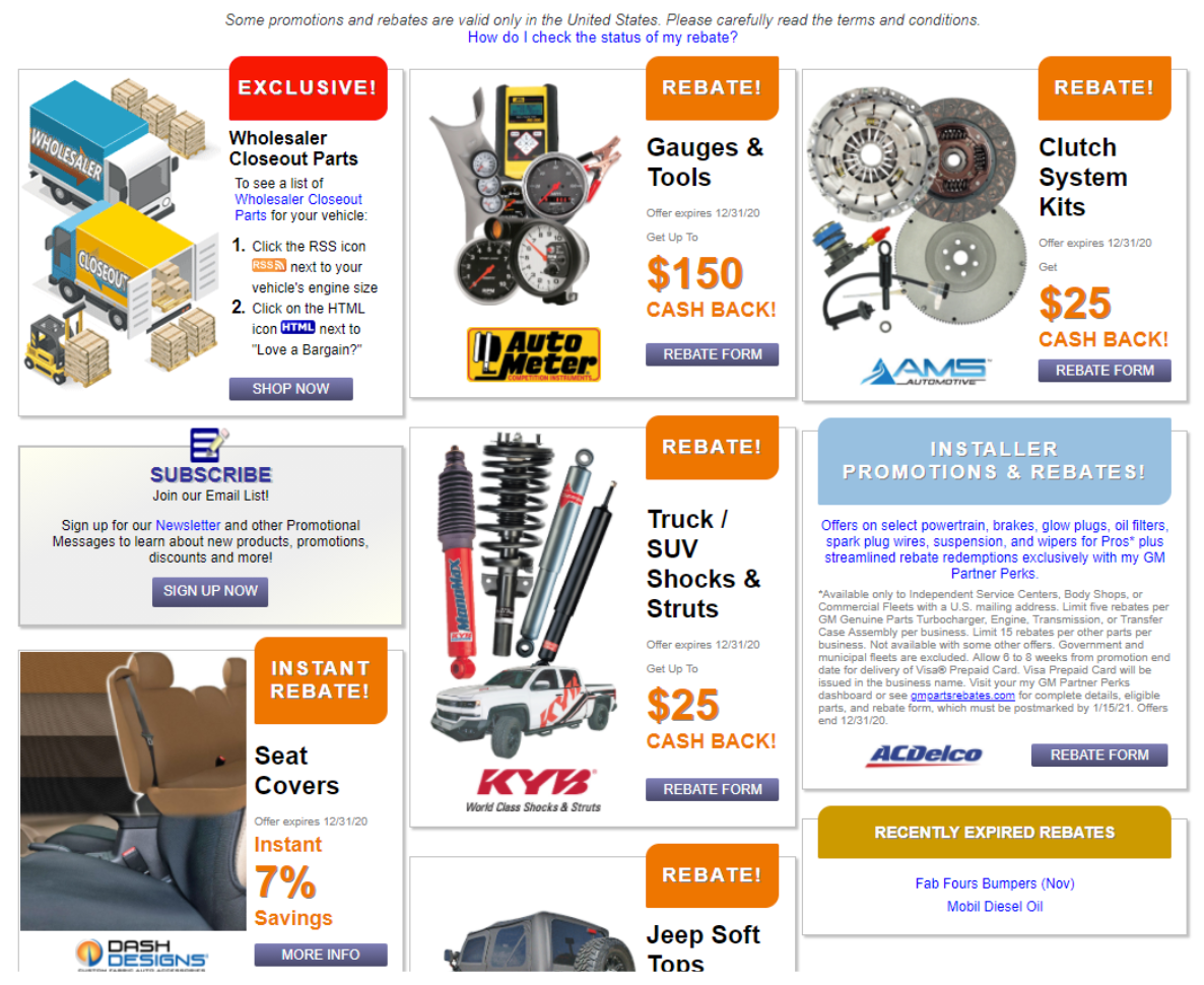 Products Catalog