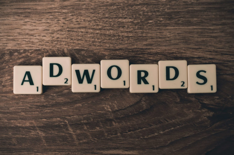 letters spelled as adwords